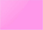 uxcell 4Pcs A4 Gel Light Lighting Filter Overlay Transparent Color Correction Plastic Vinyl PVC Sheets Photography Television Pink,0.3mm