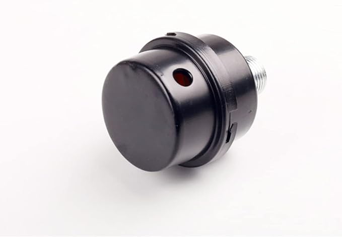 Air Compressor Silencer,Filter Thread Metal oil-less Intake Filter Air Filter Silencer Noise Muffler (3/8 PT 16mm)