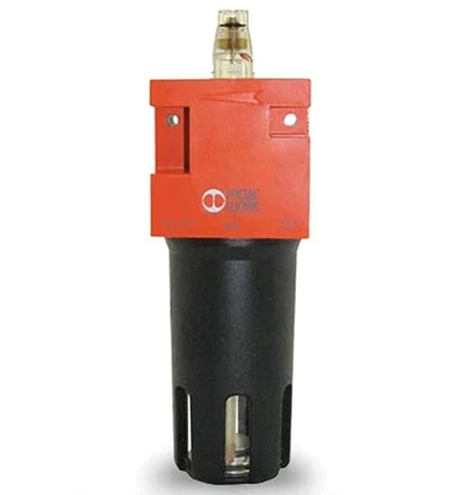 50 CFM, Tsunami 1/2" NPT Industrial Combination Water Separator Particulate Filter, Air Pressure Regulator & Lubricator Oiler