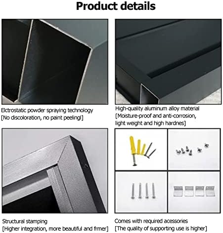 Aluminum Air Conditioner Cover, Privacy Fence Screen, Outdoor Condenser Protective Cover, Freestanding Louvered Space Divider, Trash Can Enclosure & Flower Stand, Suitable for Outdoor