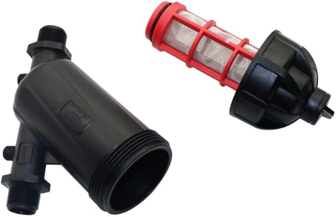 Durable Multi-Size Y Strainer 3/4 to 1 - Inline Mesh Filter for Farm Equipment & Garden Hose Water Treatment(3/4")