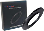 YAMAFOO 43mm to 67mm Step-Up Ring/Step Down Rings Filter Adapter for All Brands UV ND CPL Metal Ring Step-Up Rings Adapter Filter,Black (43-67)