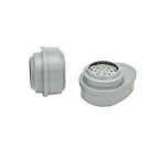 MSA 815368 Advantage Respirator Cartridge - Chlorine/Mercury Vapor/P100 (Mersorb), Quantity: 2 per pack, Chemical & Combination Air-Purifying Respirator Attachment, Long-Lasting Respiratory Protection