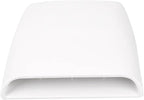 Universal Auto Engine Cover Hood Scoop Vent Car Bonnet Air Intake Inlet 4x4 Offroads Accessories Tuning Compatible For Honda Jazz Decorative(White)