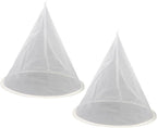 SECFOU 2pcs Fine Gauze Mesh Honey Strainer Filter Net for Kitchen Use for Homemade Honey Drinks and Filtering Waste Reusable and Easy to Clean