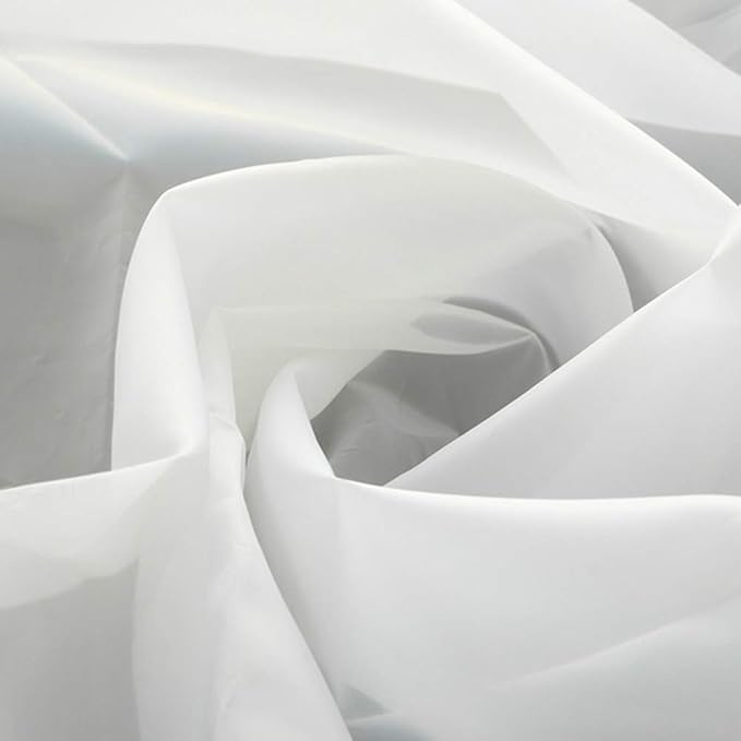 Silk Screen Printing Mesh, 100/110/120/140/160/180/200/250/300Mesh, White Yellow for Screen Printing Machine Equipment Accessories, Filter Painting, Polyester Fabric (140M/55T White)