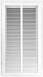 Venti Air 12" X 24" Steel Return Air Filter Grille with MERV 11 Filter Pre-Installed - Removable Face/Door for 1 inch Filters - HVAC Duct Cover Grill [Outer Dimension: 14.5"W X 26.5" H]