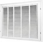 Venti Air 25" X 20" Steel Return Air Filter Grille - Removable Face/Door for 1 inch Filters - HVAC Duct Cover Grill (2-3 Business Day Delivery) [Outer Dimension: 27.5"W X 22.5" H]