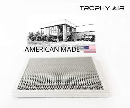 Washable & Reusable Electrostatic HVAC AC/Furnace Air Filter, Lasts a Lifetime, 6 Stage Permanent Air Filter, Healthier Home or Office, Made in The USA - Increases Airflow (20x24x1)