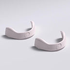 Intake Breathing Extra Intake Bands (Pack of 2), Large (L1), Matte White. (Tabs NOT Included)