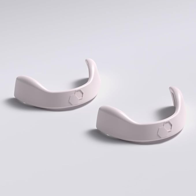Intake Breathing Extra Intake Bands (Pack of 2), Extra-Large (L2), Matte White. (Tabs NOT Included)