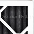 AIRx ODOR 16x16x1 MERV 7 Carbon Pleated Air Filter - Made in the USA - Box of 6