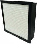 16x25x4 Mini-Pleat Synthetic Panel Air Filter – 4” – Single Header Plastic Frame – MERV 15 ASHRAE 52.2 – High-Efficiency HVAC Filter for Commercial & Industrial Use – (Pack of 3)