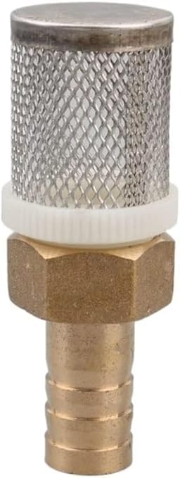 Pro-Grade Sprayer Filter Kit - 6/10/13/19mm Brass & SS Mesh for Car Detailing & Greenhouse Irrigation(12mm)