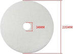 GSHLLO 10 Pcs Universal Cloth Dryer Exhaust Filter Portable Dryer Replacement Lint Filter Air Intake Paper Filters for Chef Dryer 232 x 33 mm