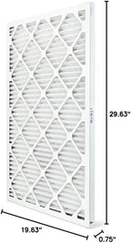 AIRx Filters 20x30x1 Air Filter MERV 13 Pleated HVAC AC Furnace Air Filter, Health 12-Pack, Made in the USA