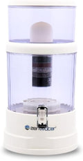 ZENWATER 6-Gallon Countertop Gravity Water Filter System - Portable Alkaline Filtration System - Enjoy Clean and Mineral-Rich Hydration at Home, Office, or Travel