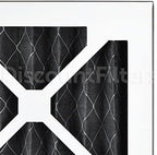 AIRX FILTERS WICKED CLEAN AIR. ODOR 20x25x1 MERV 7 Carbon Pleated Air Filter - Made in the USA - Box of 6