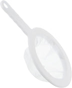 PATIKIL 9"x6" Food Filter Strainer, 350 Mesh, White, Polypropylene, Nylon