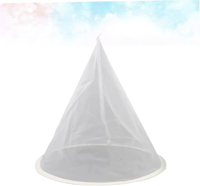 KICHOUSE 2pcs Gauze Filter Net for Honey Fine Mesh Honey Strainer Tool for Home and Kitchen Use Reusable and Easy to Clean and Filtering Waste