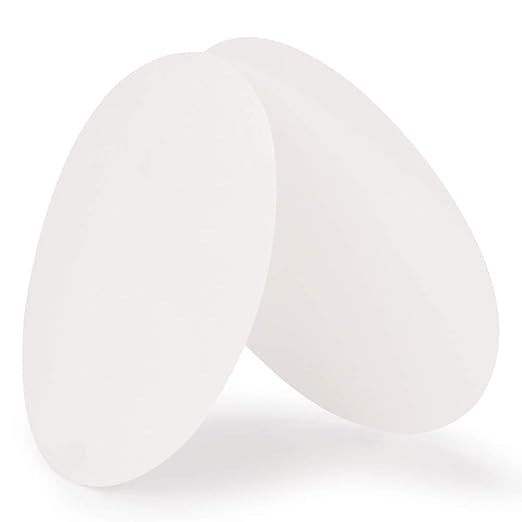 StonyLab Quantitative Filter Paper Circles, 150mm Diameter Cellulose Filter Paper with 20 Micron Particle Retention Medium Filtration Speed, Pack of 100 (150mm Diameter)
