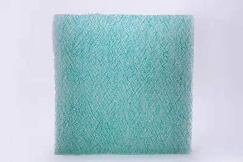 Paint Spray Booth Exhaust Filter Pad, 20"x 20" x 2.5"(100/Case) 15 Gram