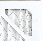 AIRx ALLERGY 20x20x1 MERV 11 Pleated Air Filter - Made in the USA - Box of 6, White