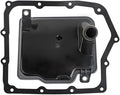 62TE Automatic Transmission Filter with Gasket Kit Fits for Dodge Grand Caravan Avenger Ram ProMaster Chrysler Town & Country 200 Replaces# 68018555AA FT1240 58128