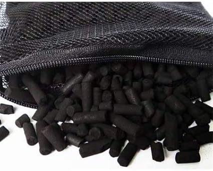 Bulk Pack Economy Activated Charcoal Carbon Pellets for Aquarium Fish Tank Koi Reef Filter (20 lbs)