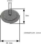 4PCS TIG Welding Nozzle Screen Filters, Industrial Welding Accessories Stainless Steel Protective Component Welding Nozzle Mesh For Metalworking And Soldering Equipment(2.4mm)