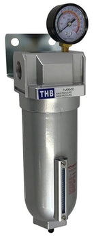 3/4" NPT Industrial Coalescing 0.01u Micron Filter Removes 99.98% of Oil, Moisture Vapor, Aerosols from Compressed Air Lines, 11oz Bowl, Auto Drain