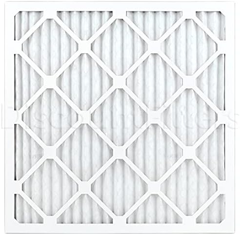 AIRx ALLERGY 20x20x1 MERV 11 Pleated Air Filter - Made in the USA - Box of 6, White