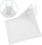 BESPORTBLE 4pcs Corner Shelf for Grow Tents Bracket for Hygrometer Camera Planting Equipment Integrated Storage for Organized Indoor Gardens White Planting Tent Accessory