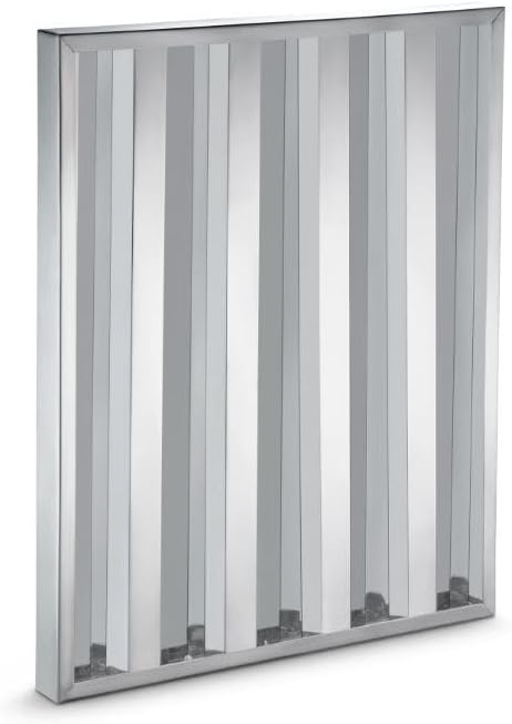 Kratos Commercial Hood Filter 25"(H) x 20"(W) x 2"(T), Stainless Steel (32L-131)