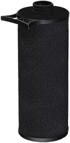 OVO FP-EXT-HEPA Exhaust Filter Air High Efficiency for Central Vacuum, Black