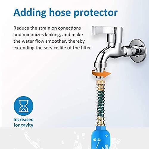 BELVITA Water Filter, 3 Pack - NSF Certified RV Inline Marine Water Filter, Reduces Chlorine, Bad Taste, Odor, Fluoride Removal, Easy Installation, for RVs, Camping, Gardening, Pets