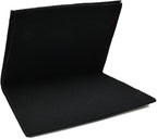Cut-to-Fit Activated Carbon Filter Sheet Charcoal Air Vent Filters Pad Black Range Hood AC Replacement Fabric Filter 1 Pack 16" x 48" x 0.125"
