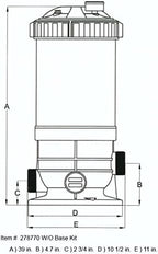 Rx Clear Radiant Cartridge Filter System for Above Ground Pools | 1 HP Extreme Force Pump | 200 Sq. Ft. Cartridge | 115V Single Speed | For Pools up to 15,000 Gallons | 1 ½" Inch Threaded Ports