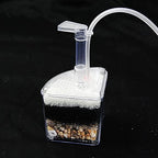 CNZ XY-2008 Corner Filter Air Driven Bio Sponge Up to 15 gallons, 4-Pack