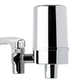 iSpring DF2-CHR Faucet Water Filter for Kitchen, Bathroom, or RV Sink – Water Filter for Sink Faucet, 500 Gallons Long Life, Chrome Finish