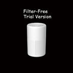 Filter Portable Purifier for home with USB Type C Cable，portabilitysmall air purifier，3-Stage Filtration System and Quiet Air Cleaner With Night Light，for Smokers Pollen Pets Dust Office，Aromatherapy