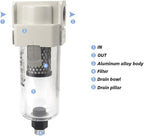 1pc vacuum water droplet separator vacuum pipeline filter negative pressure filter element AMJ AMJ3000-03B(AMJ3000-03B-C)