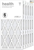 AIRX WICKED CLEAN AIR. 14x30x1 Air Filter MERV 13 Pleated HVAC AC Furnace Air Filter, Health 6-Pack, Made in the USA
