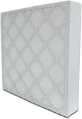 24x24x1 Mini-Pleat Synthetic Panel Air Filter – 1” Beverage Board Frame – MERV 15 ASHRAE 52.2 – High-Efficiency HVAC Filter for Commercial, Industrial, Residential – (Pack of 12)
