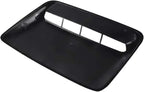 Car Universal Hood Vent Air Outlet Cover Compatible For Infiniti Compatible For Mazda And Tesla Hood Scoop Air Flow Intake Vent Cover