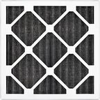 AIRx Filters Odor 14x14x1 Air Filter MERV 7 AC Furnace Pleated Air Filter Replacement Box of 6-14x14 Air Filters For Home, Made in the USA