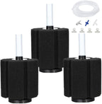 Bio Sponge Filter for Betta Fry Aquarium Fish Tank Up to 60 Gallon Each, 3-Pack (L)