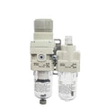 1pc Air Combination Filter Regulator + Lubricator AC AC-A AC20 AC30 AC40 AC20A-02-A AC20A-02G-A AC30A-03G-A AC40A-04-A AC20A-02CG-A(AC30A-03D-A)