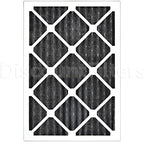 14x20x1 Air Filter AIRx ODOR MERV 7 Carbon Pleated Air Filter - Made in the USA - Box of 6