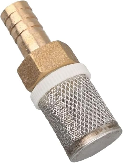 Pro-Grade Sprayer Filter Kit - 6/10/13/19mm Brass & SS Mesh for Car Detailing & Greenhouse Irrigation(14mm)